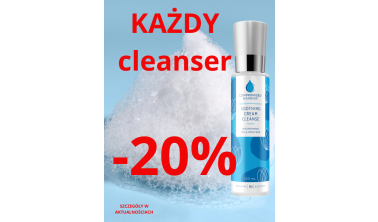 OCZYSZCZANIE TWARZY TANIEJ O 20%